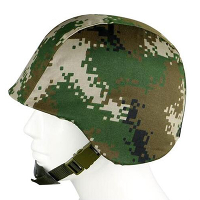 武装部德式头盔配迷彩帽套